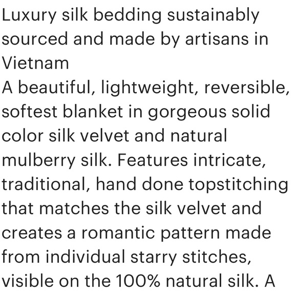 STUNNING SILK VELVET 1 side MULBERRY SILK on other side QUEEN BLANKET ALL SEASON - Picture 7 of 8